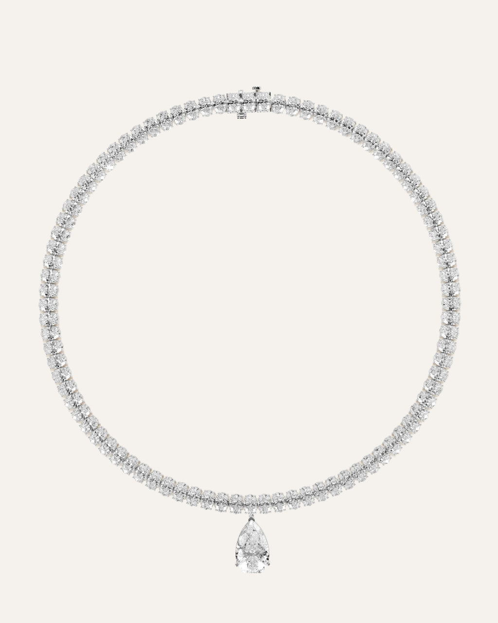 The White Pear Pendant
