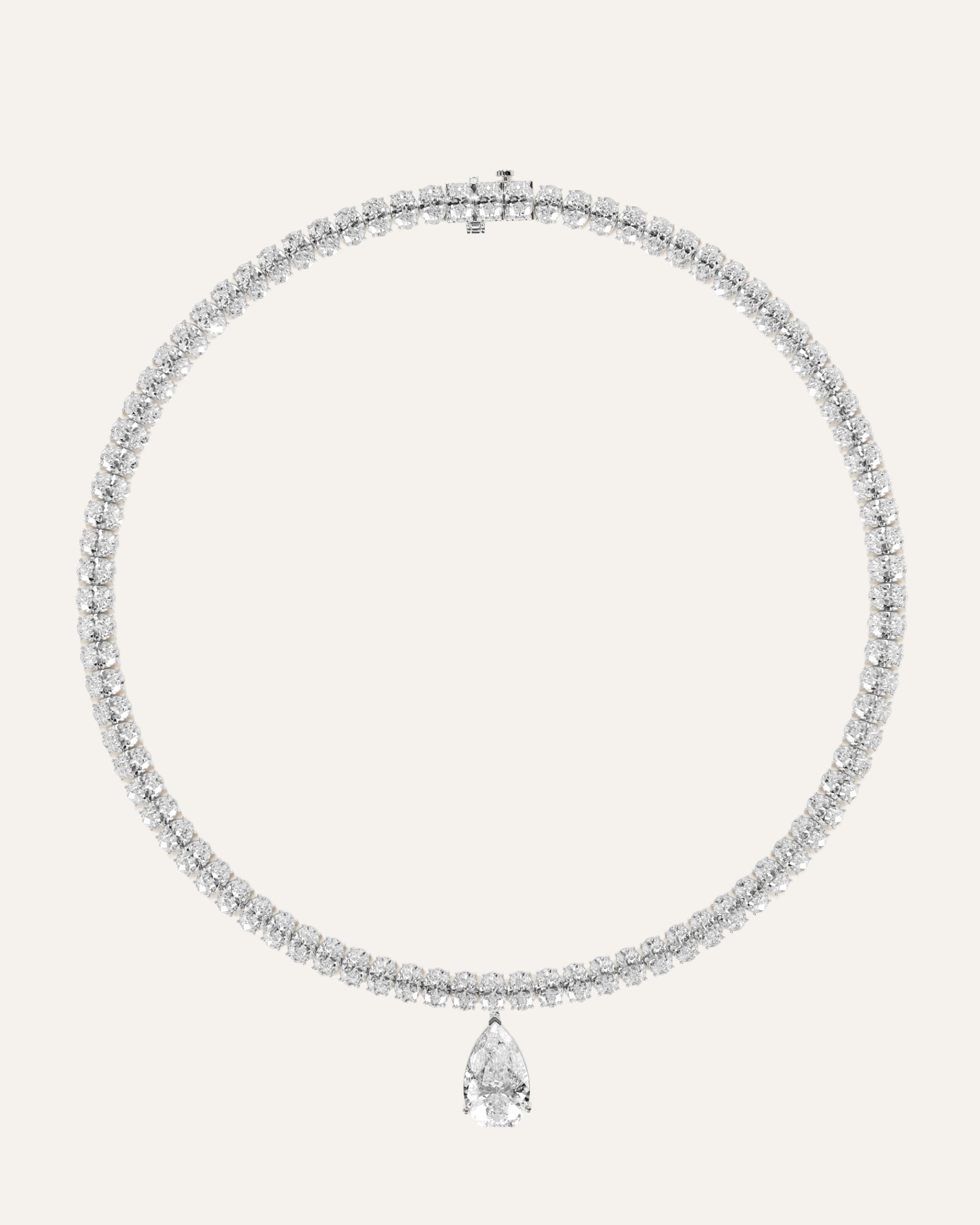 The White Pear Pendant