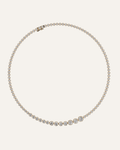 The Asymmetric Bezel Necklace