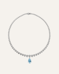 The Blue Pear Pendant