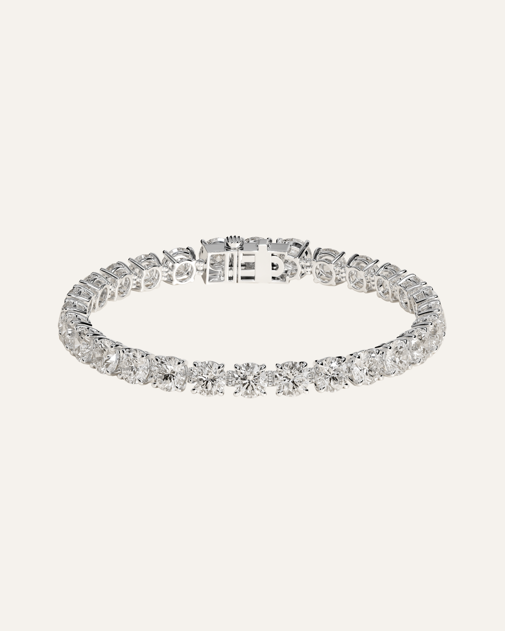 The East/West Oval Tennis Bracelet