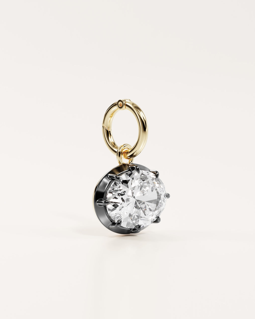 The Georgian Oval Pendant