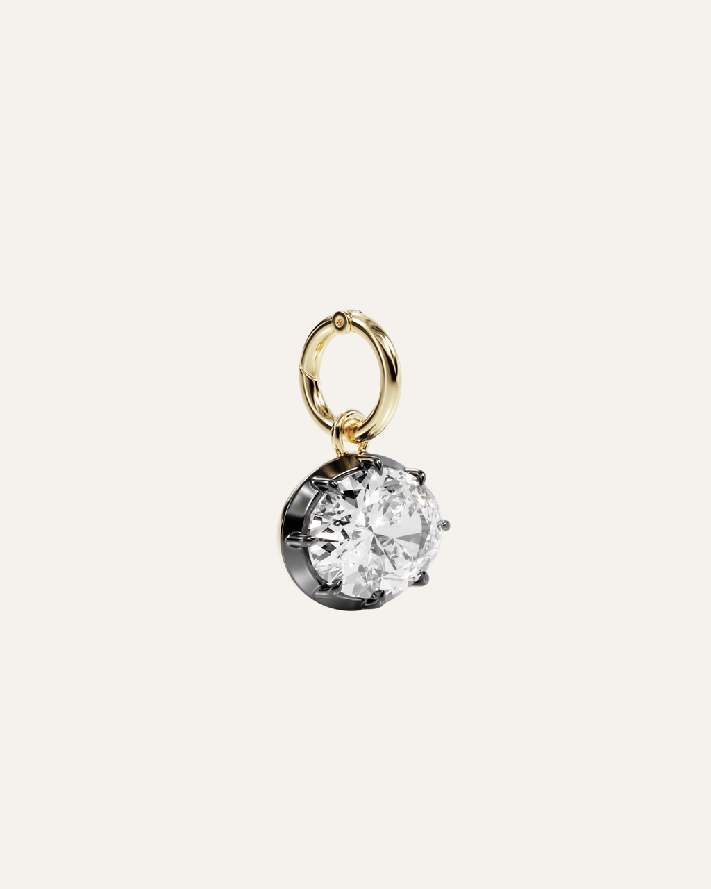 The Georgian Oval Pendant