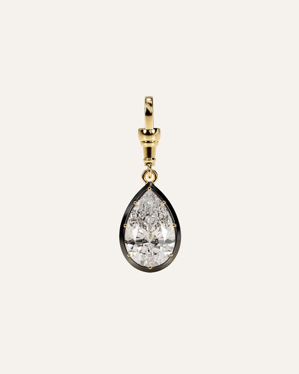 The Georgian Pear Pendant