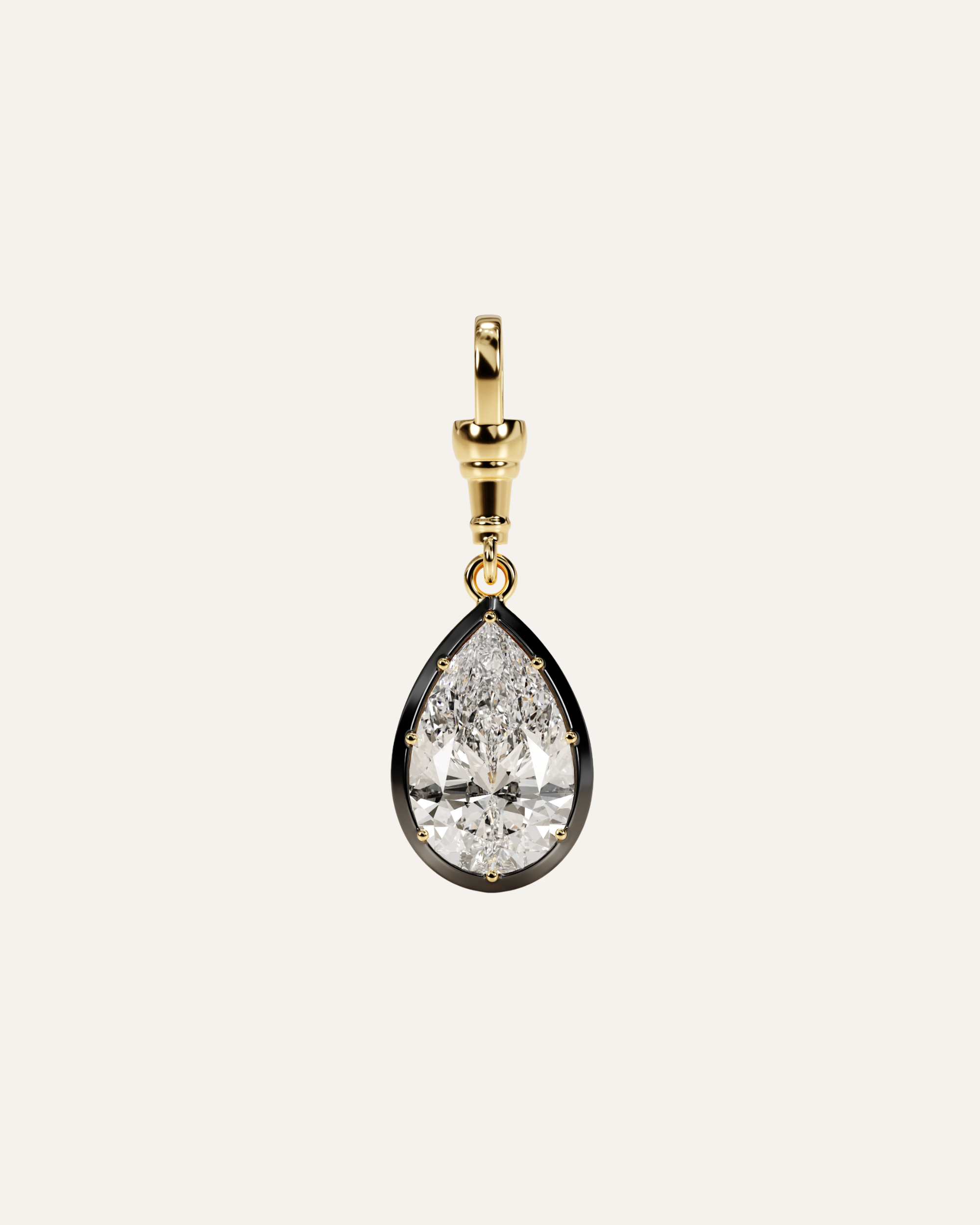 The Georgian Pear Pendant