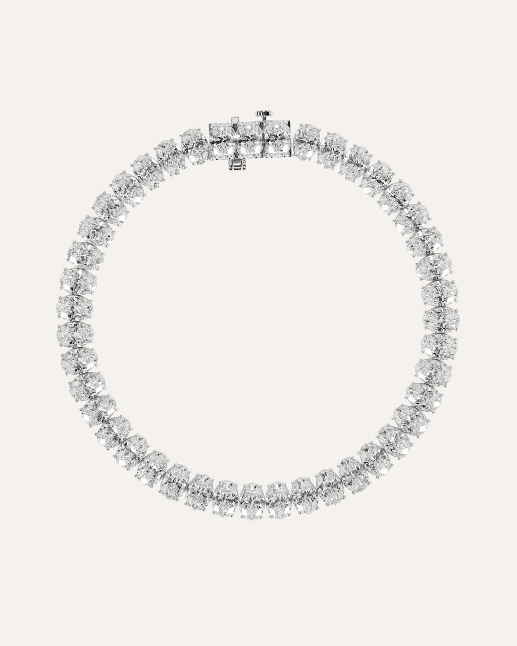 The North/South Oval Tennis Bracelet