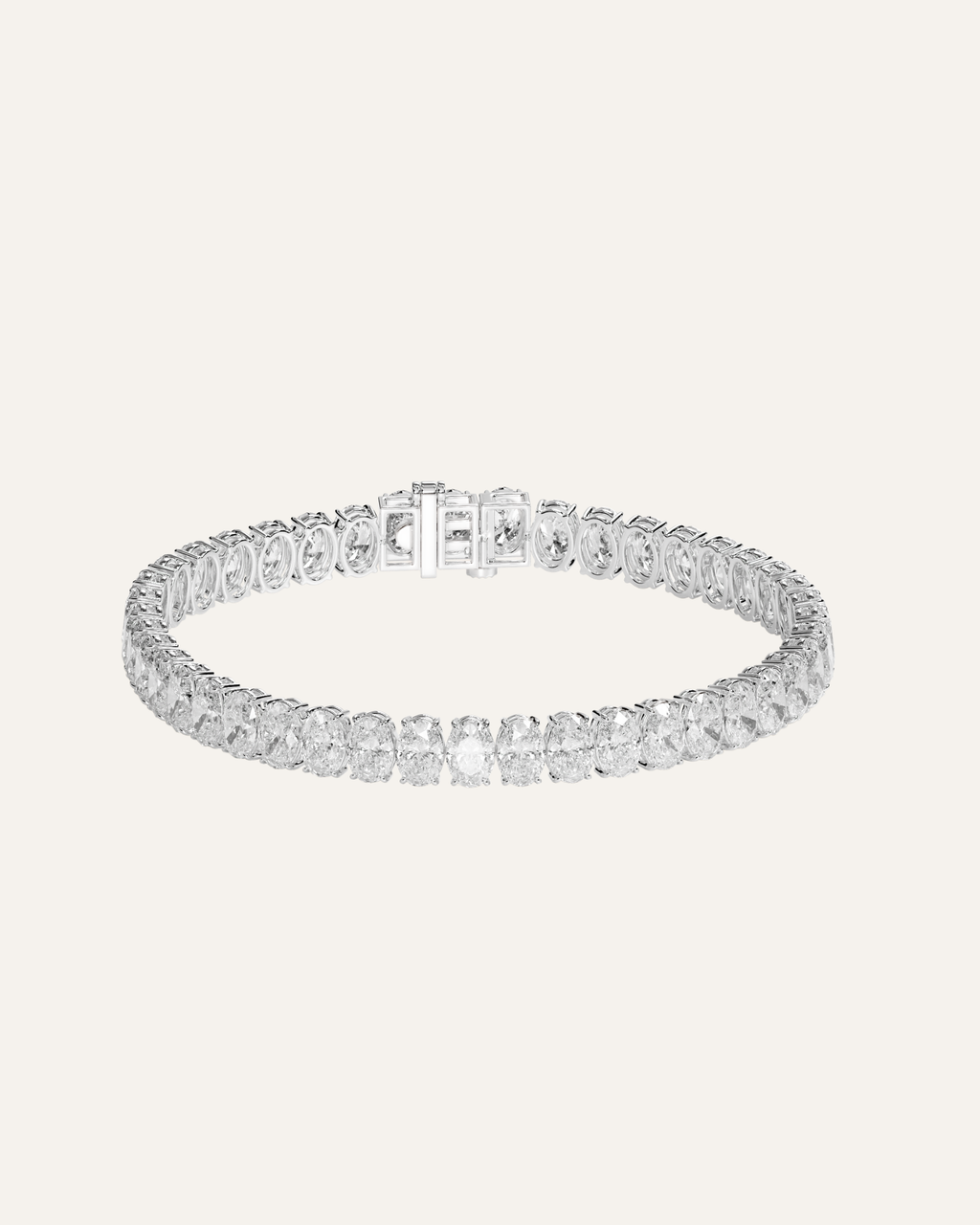The North/South Oval Tennis Bracelet
