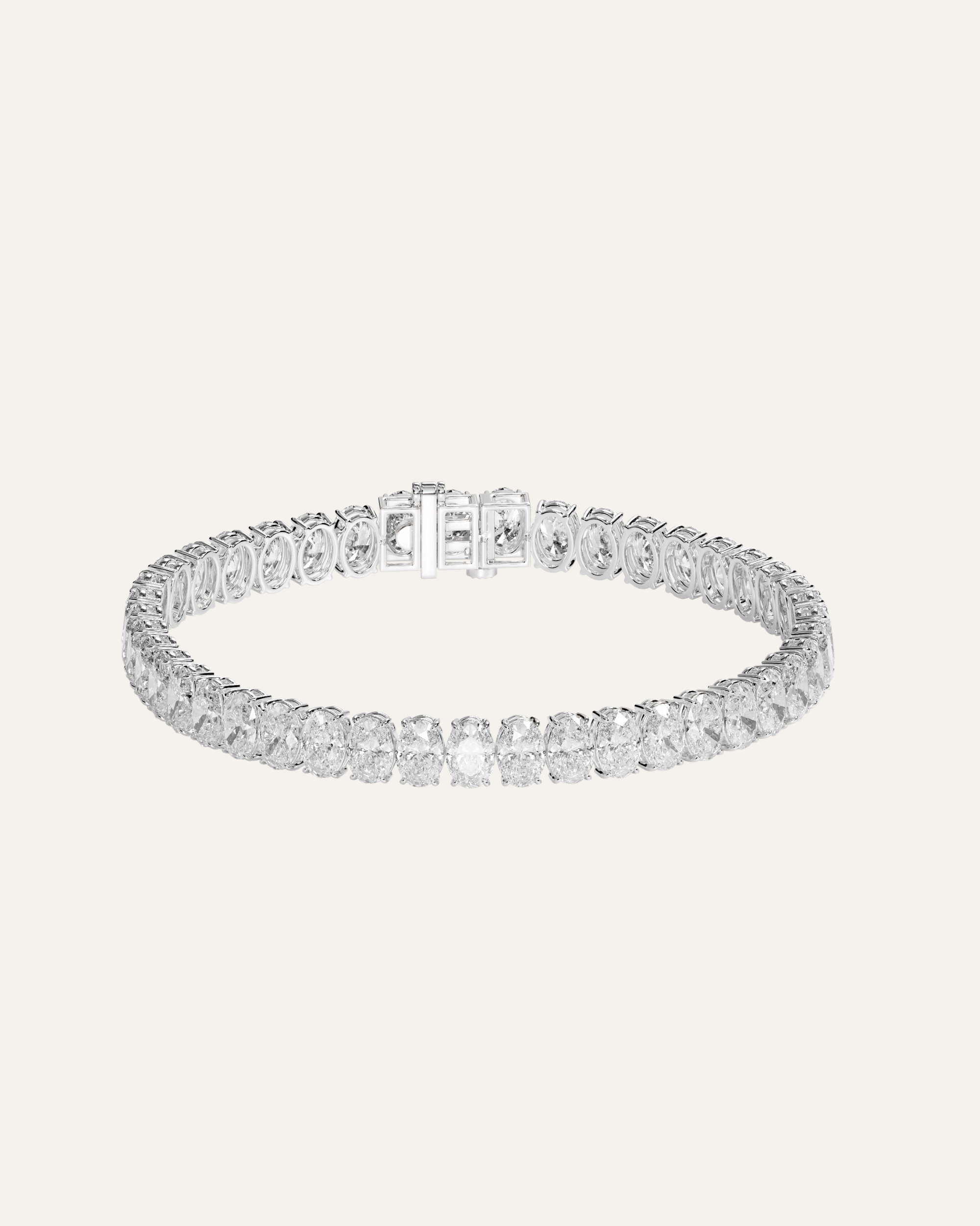 The North/South Oval Tennis Bracelet