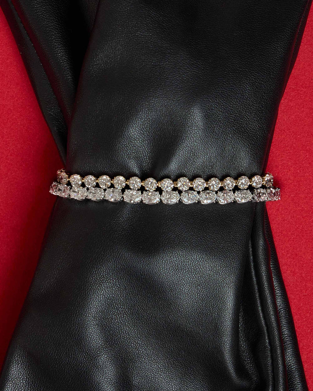 The East/West Oval Tennis Bracelet
