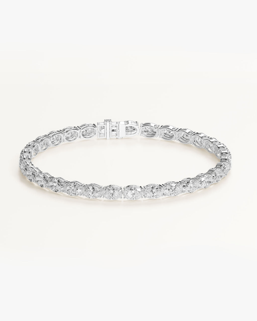 The East/West Oval Tennis Bracelet