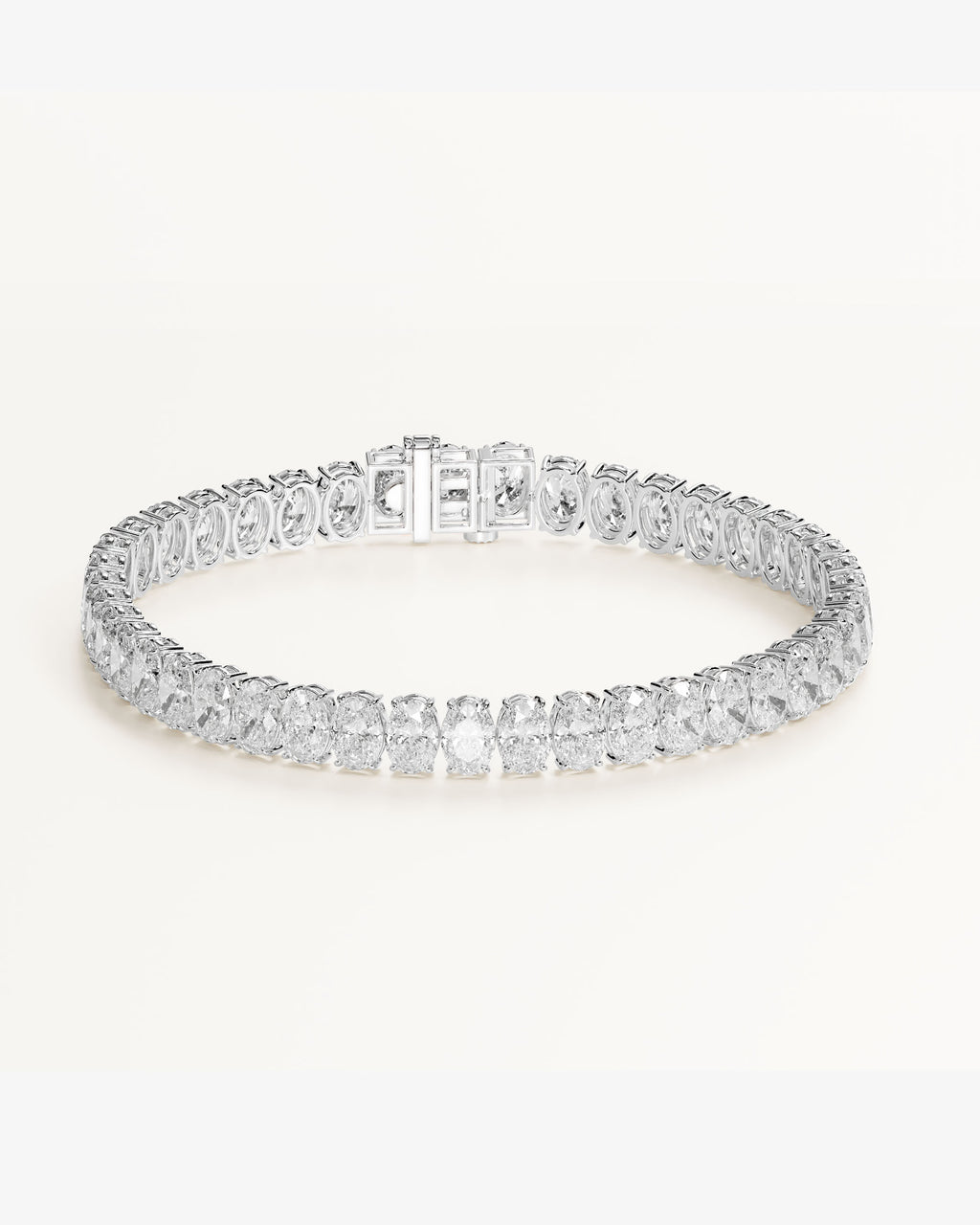 The North/South Oval Tennis Bracelet