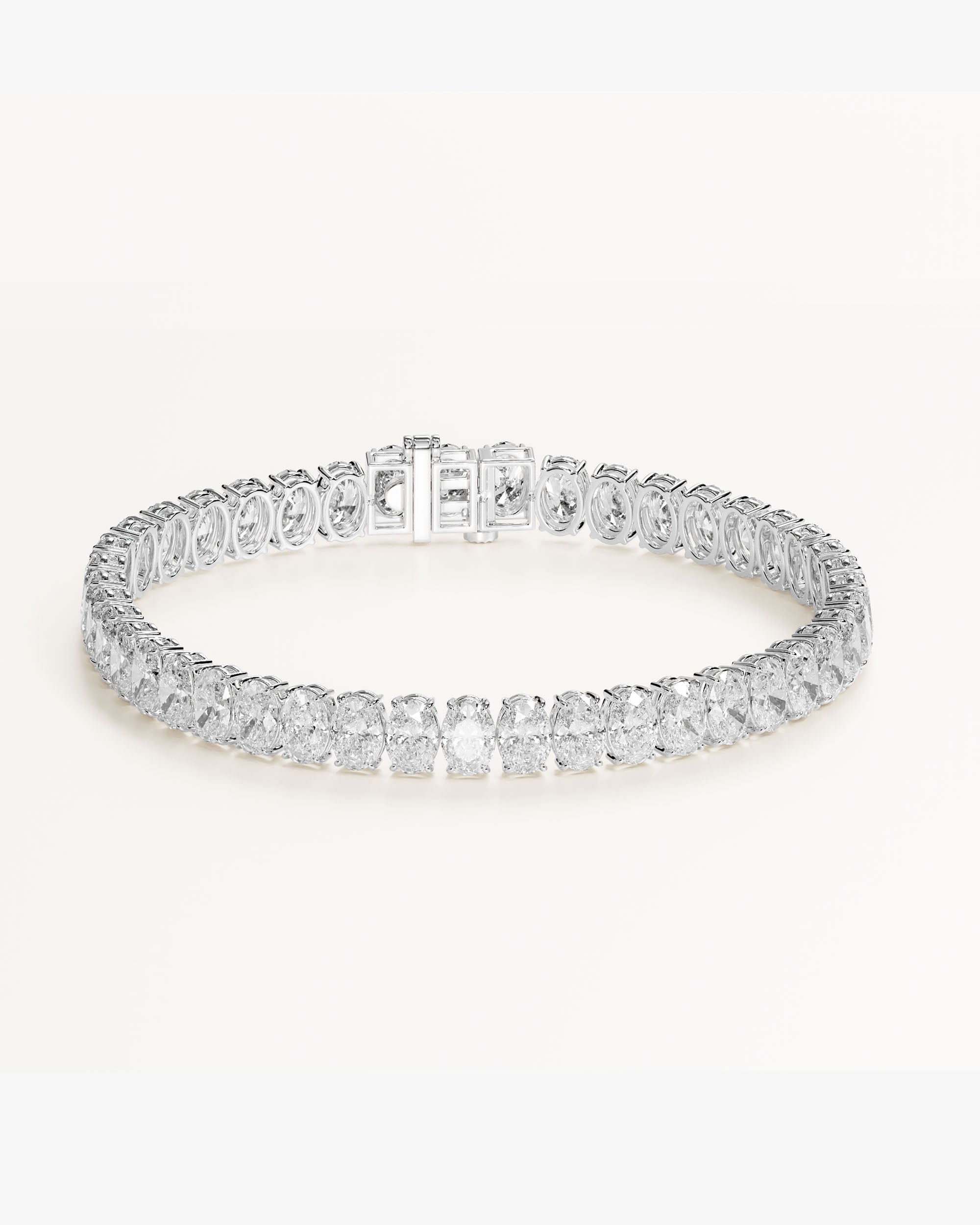 The North/South Oval Tennis Bracelet