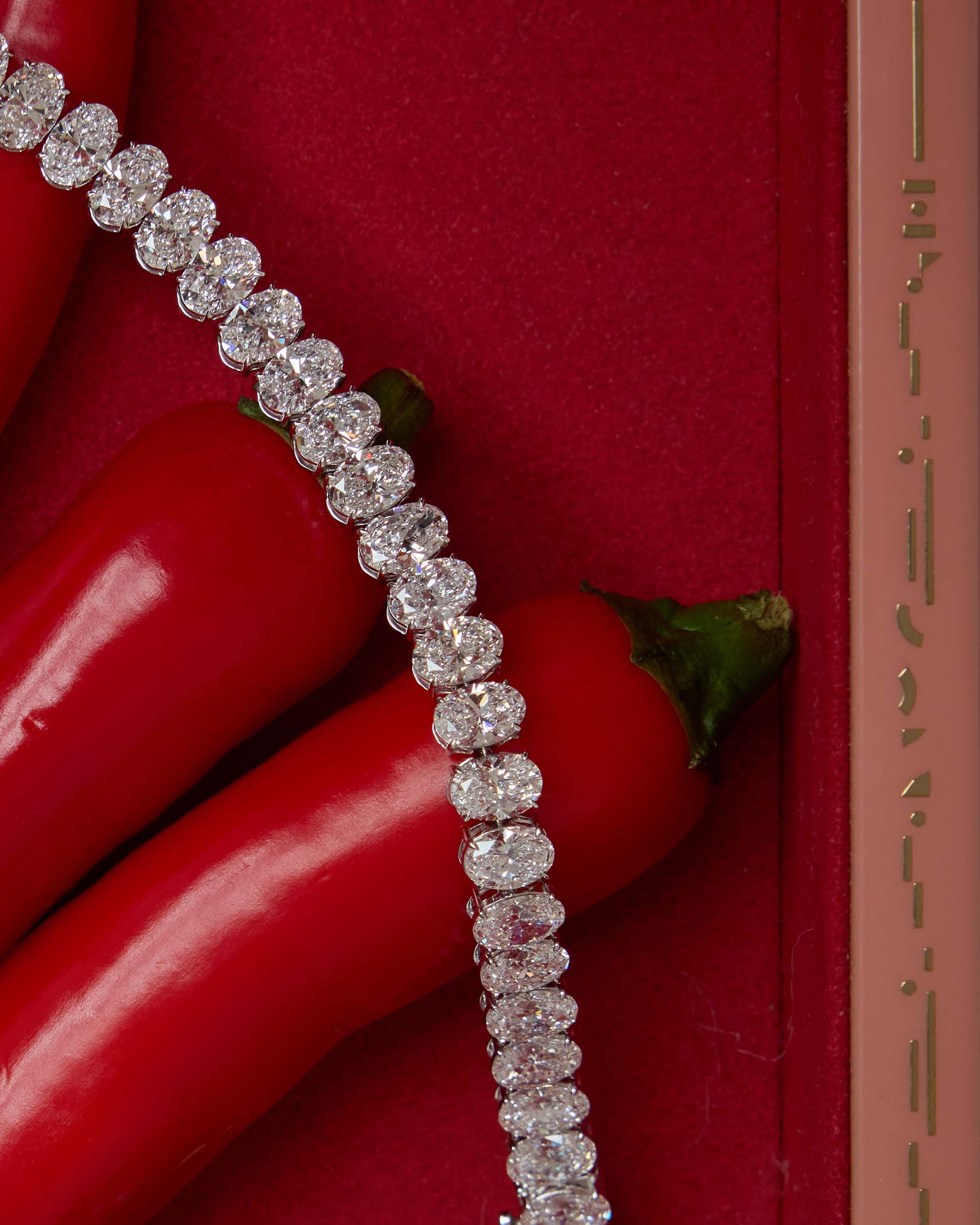 The North/South Oval Tennis Bracelet