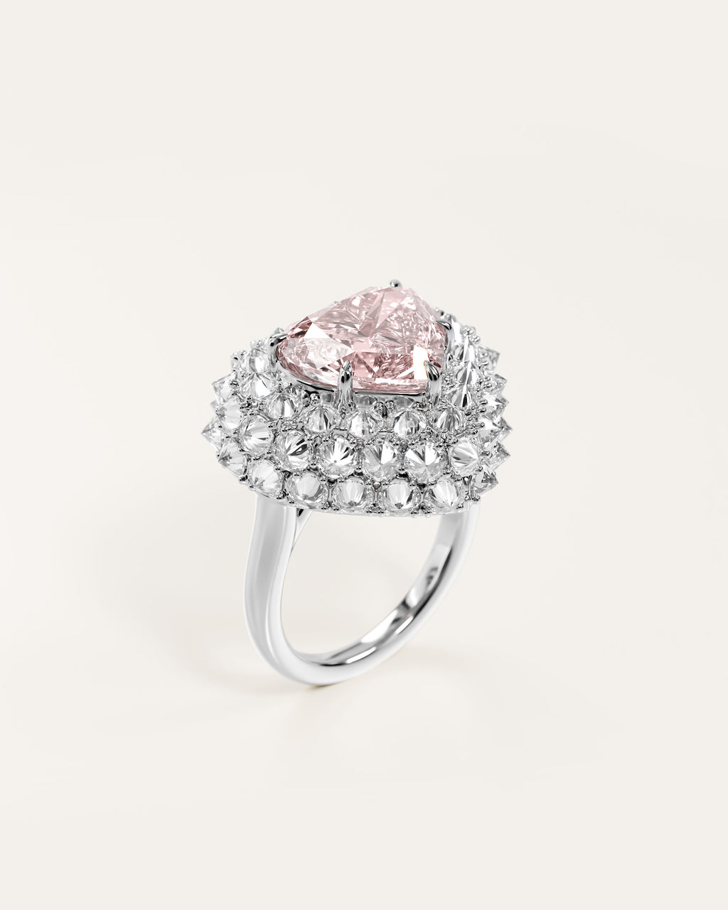 The Pink Heart Ring