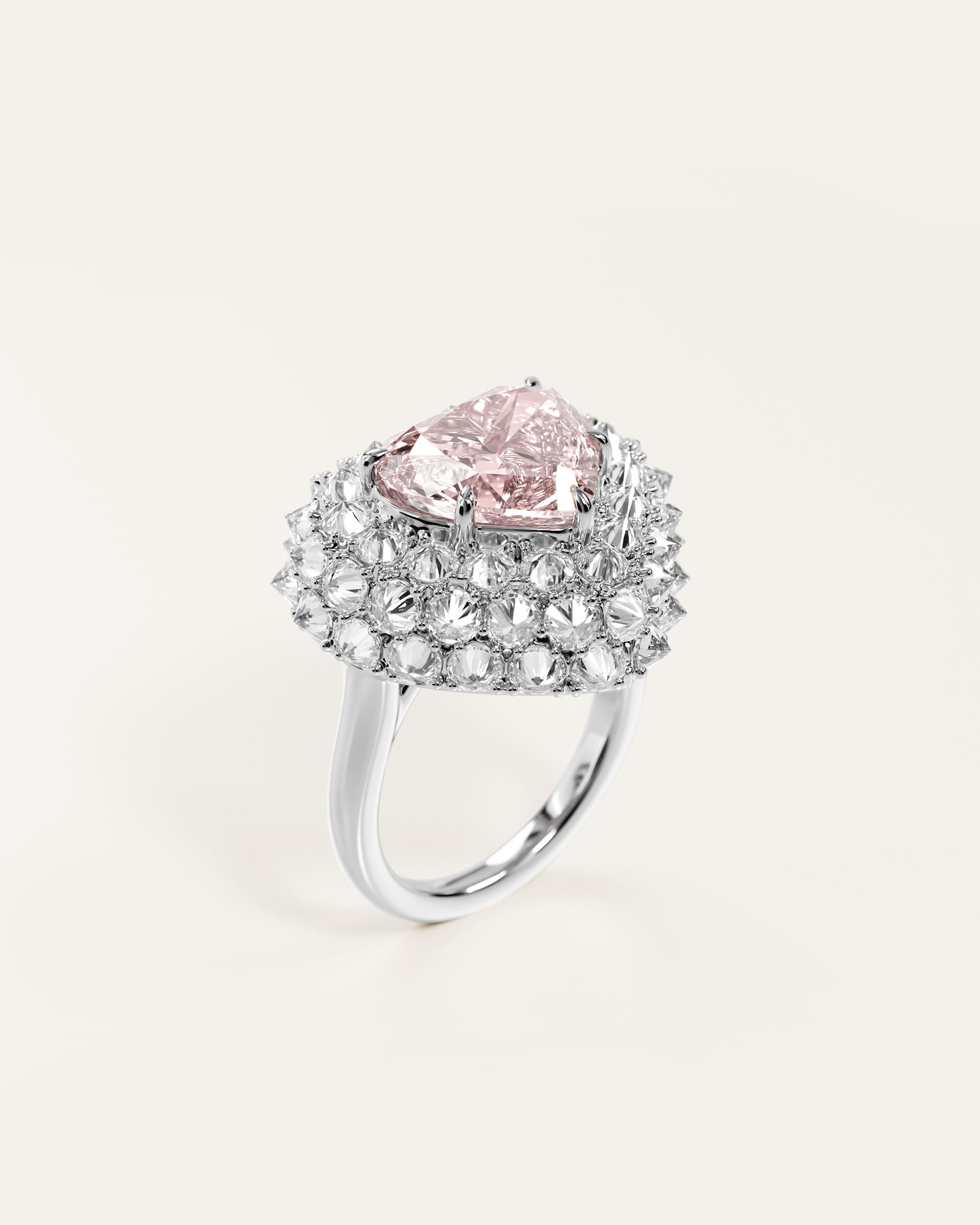 The Pink Heart Ring