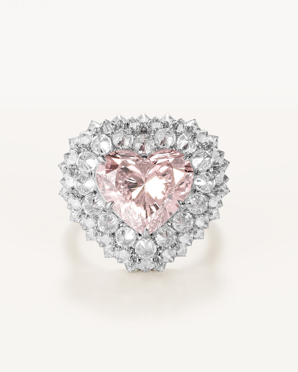 The Pink Heart Ring