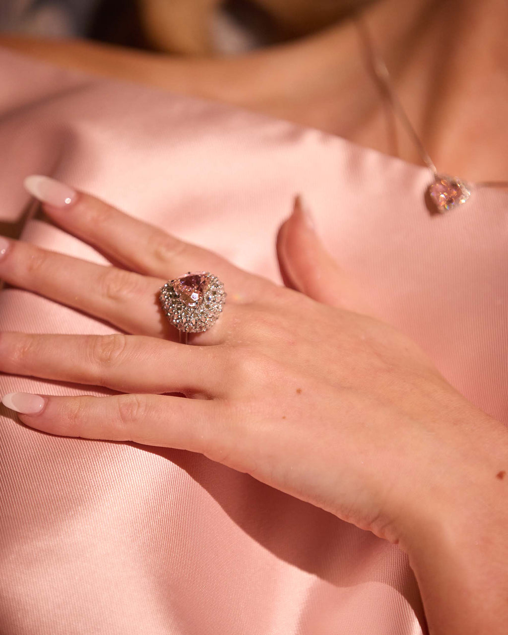 The Pink Heart Ring