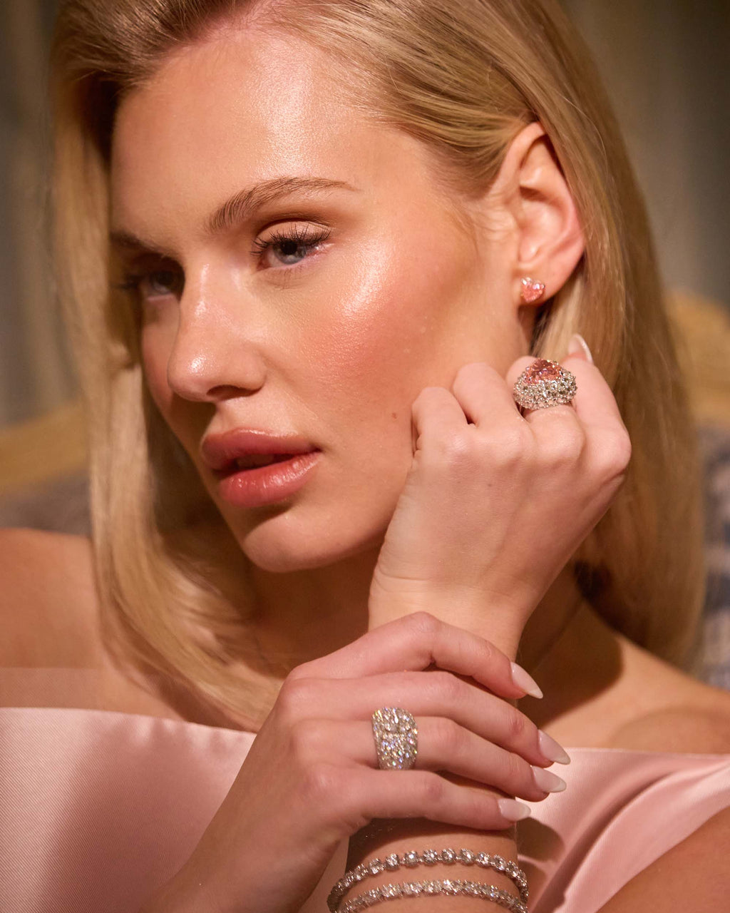 The Pink Heart Ring
