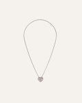 The Pink Heart Floating Pendant