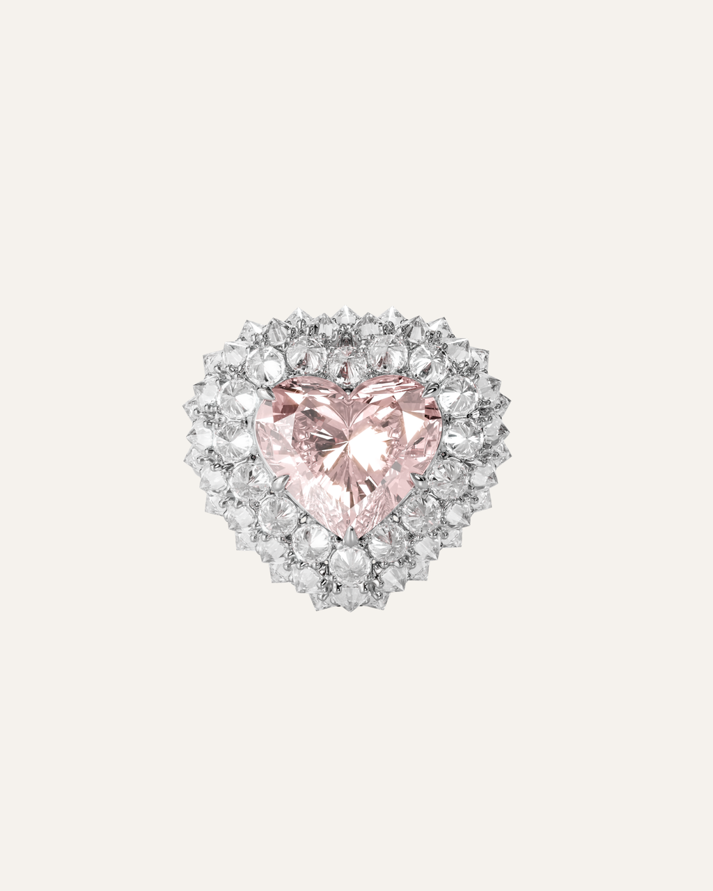 The Pink Heart Ring