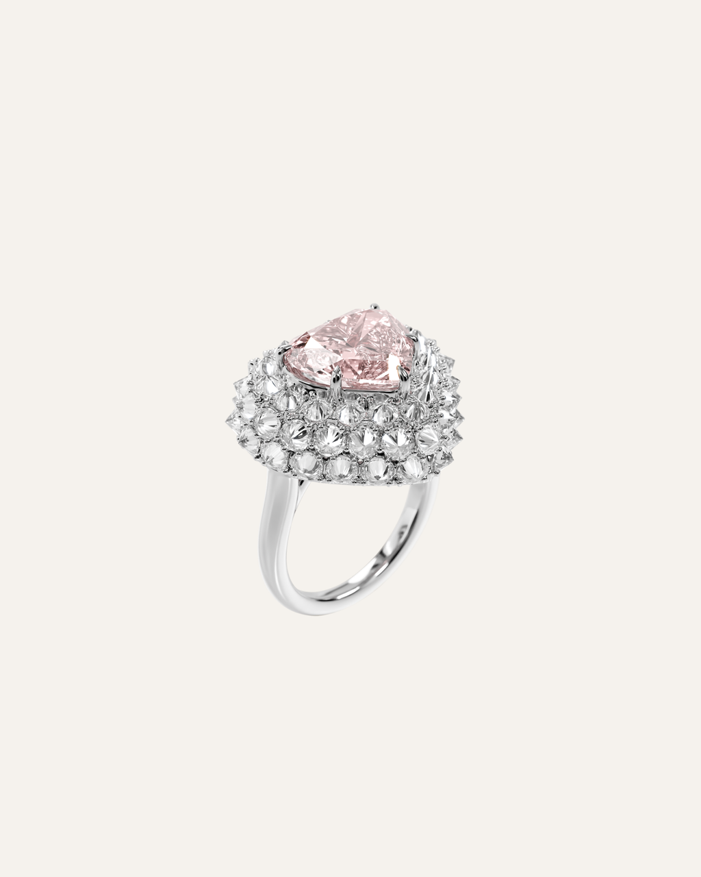 The Pink Heart Ring
