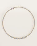 The Asymmetric Bezel Necklace