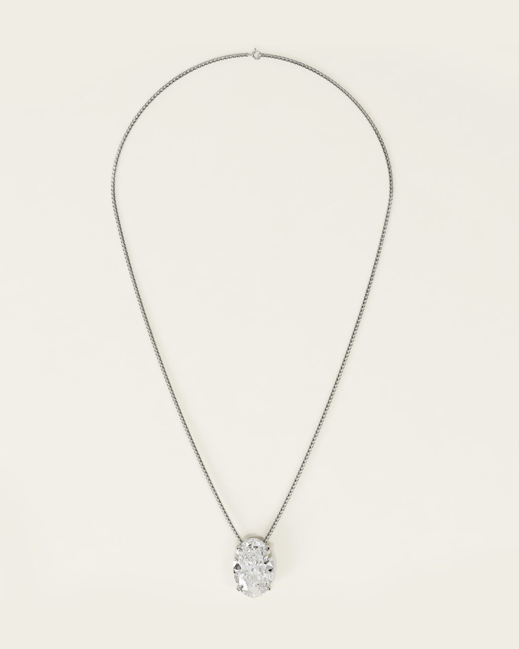 The Oval Floating Pendant