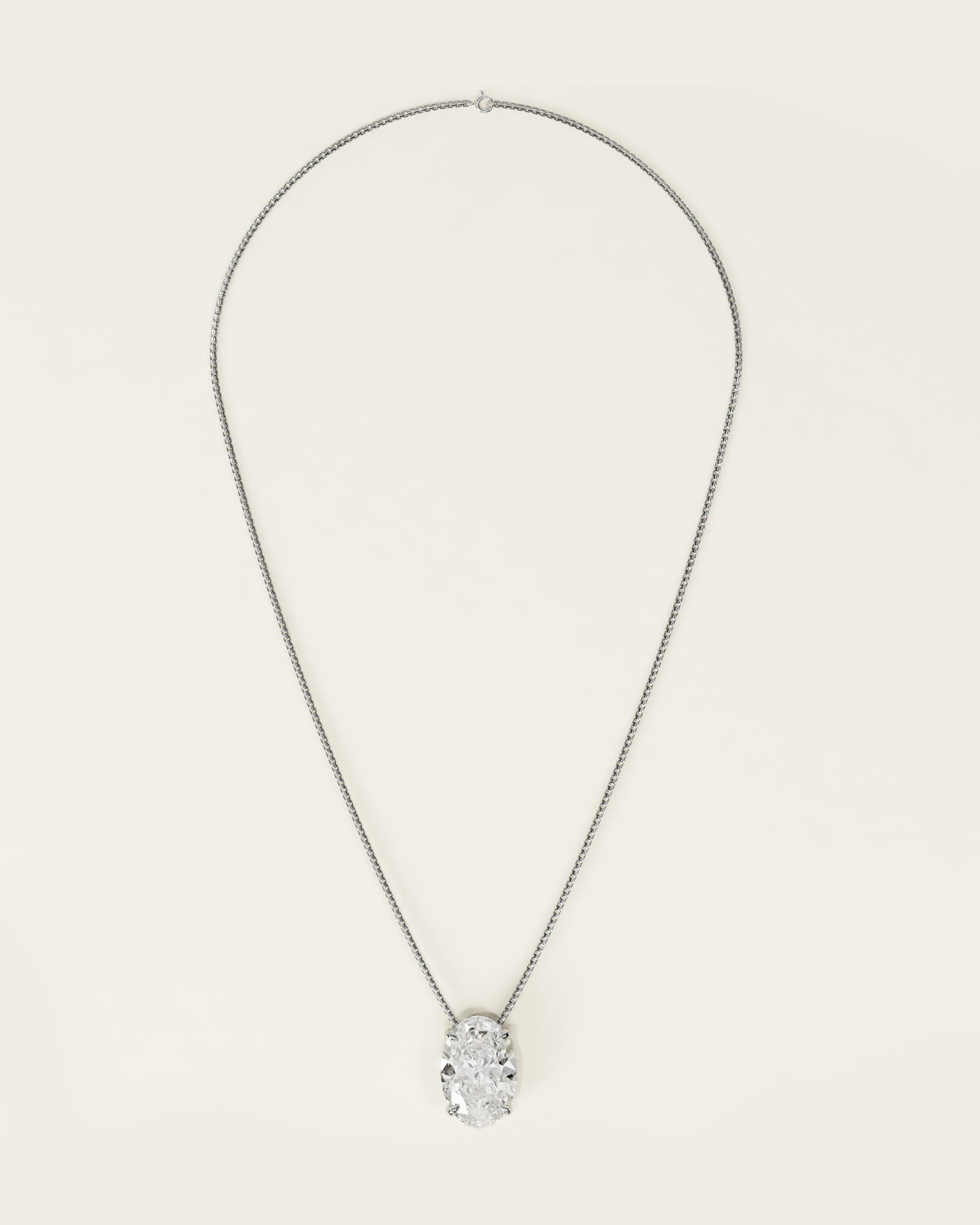 The Oval Floating Pendant