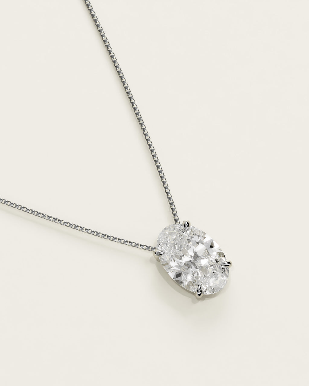 The Oval Floating Pendant