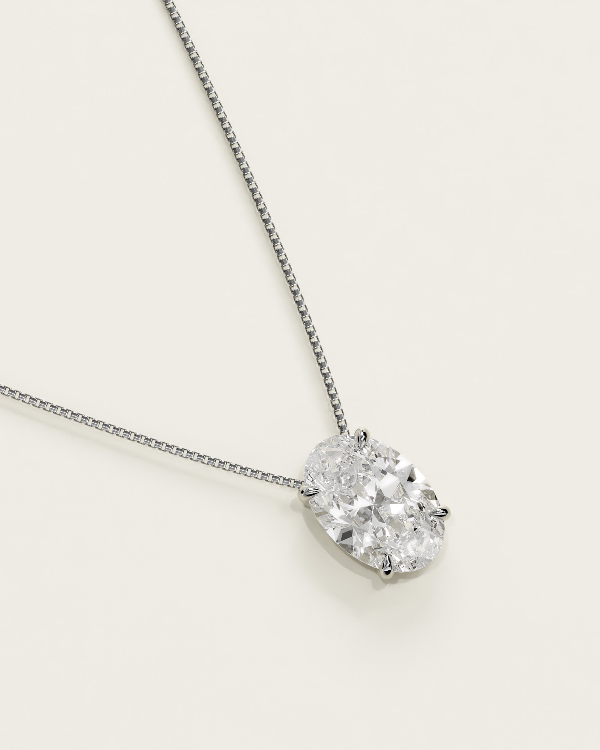 The Oval Floating Pendant