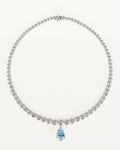 The Blue Pear Pendant