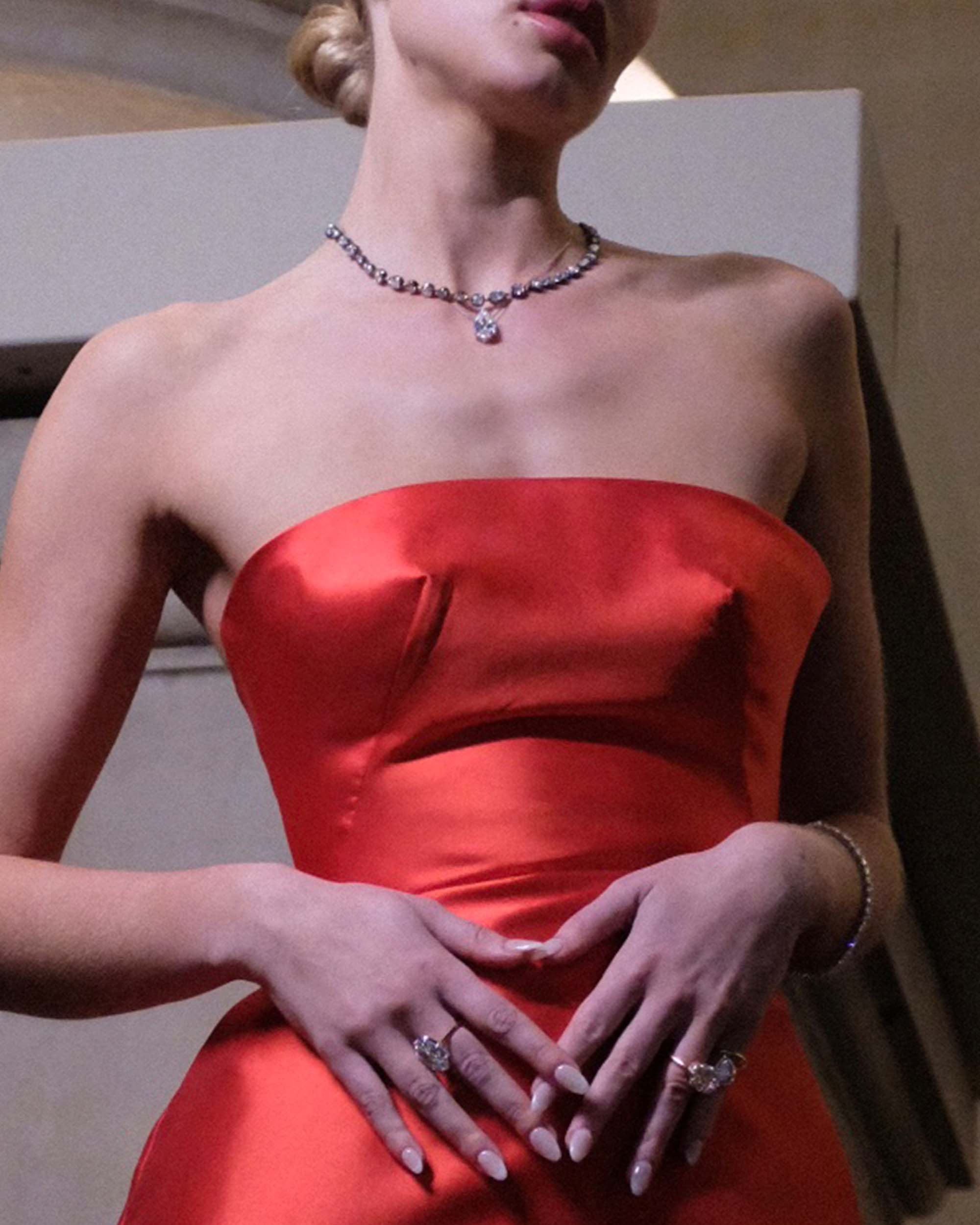 The White Pear Pendant